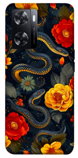 Чохол itsPrint Snake Garden для Oppo A57s