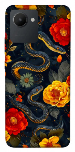 Чехол itsPrint Snake Garden для Realme C30