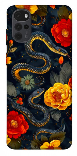 Чехол itsPrint Snake Garden для Motorola Moto G22