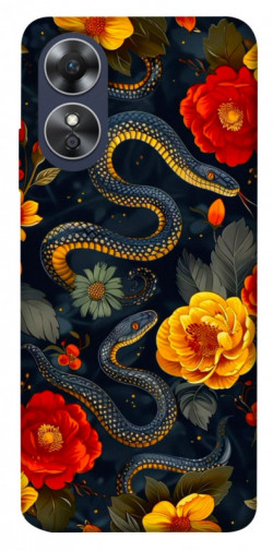 Чехол itsPrint Snake Garden для Oppo A17