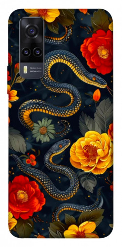 Чехол itsPrint Snake Garden для Vivo Y31