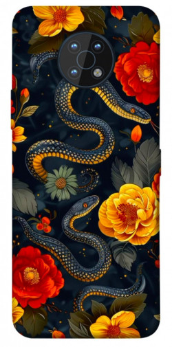 Чехол itsPrint Snake Garden для Nokia G50