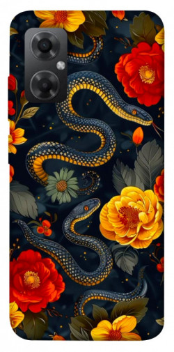 Чехол itsPrint Snake Garden для Xiaomi Redmi Note 11R
