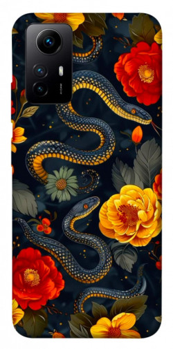 Чехол itsPrint Snake Garden для Xiaomi Redmi Note 12S
