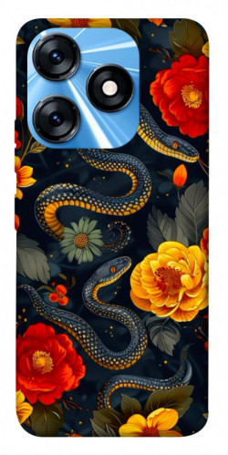 Чехол itsPrint Snake Garden для TECNO Spark 10 Pro