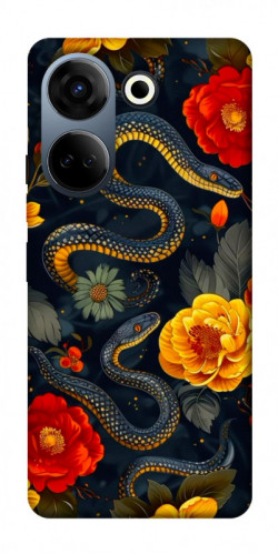 Чехол itsPrint Snake Garden для TECNO Camon 20 Pro (CK7n)