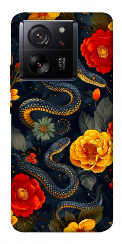 Чехол itsPrint Snake Garden для Xiaomi 13T