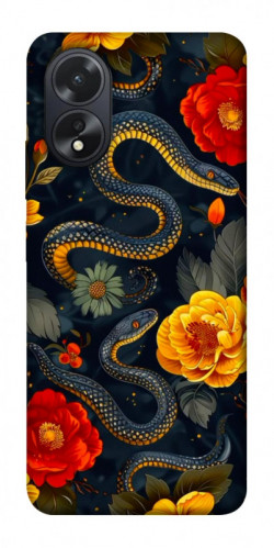 Чехол itsPrint Snake Garden для Oppo A38