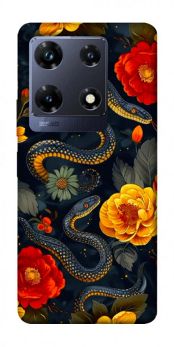 Чехол itsPrint Snake Garden для Infinix Note 30 Pro