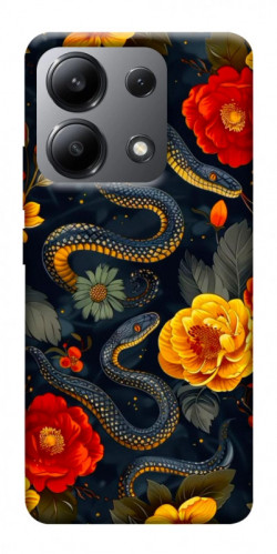 Чехол itsPrint Snake Garden для Xiaomi Redmi Note 13 4G