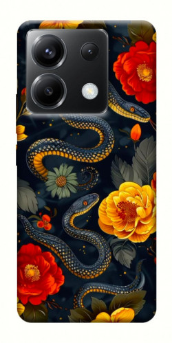 Чехол itsPrint Snake Garden для Xiaomi Poco X6