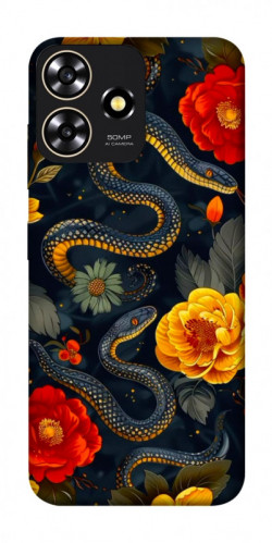 Чехол itsPrint Snake Garden для ZTE Blade A73 4G
