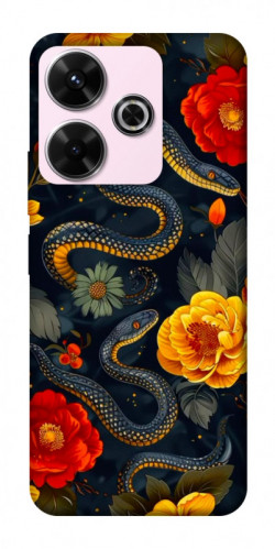 Чехол itsPrint Snake Garden для Xiaomi Redmi 13 4G / Poco M6 4G