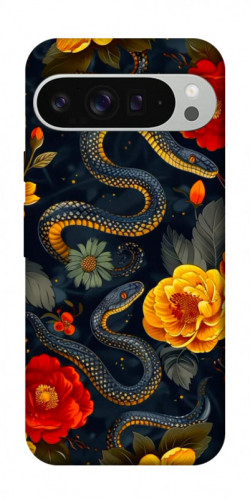 Чехол itsPrint Snake Garden для Google Pixel 9 Pro XL