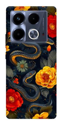 Чехол itsPrint Snake Garden для Infinix Note 40 4G
