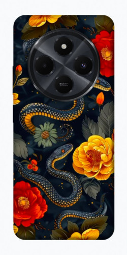 Чехол itsPrint Snake Garden для Xiaomi Redmi 14C / Poco C75