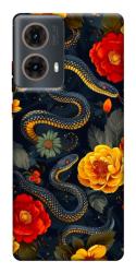 Чехол itsPrint Snake Garden для Motorola Moto G85