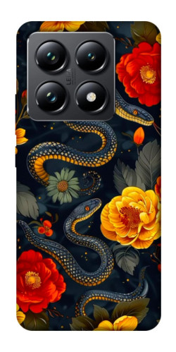Чехол itsPrint Snake Garden для Xiaomi 14T Pro