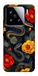 Чехол itsPrint Snake Garden для Xiaomi 15