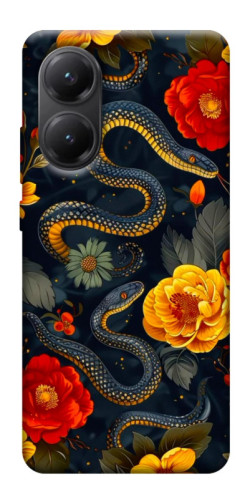 Чехол itsPrint Snake Garden для Xiaomi Poco X7 Pro