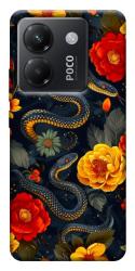 Чехол itsPrint Snake Garden для Xiaomi Poco M7 Pro 5G