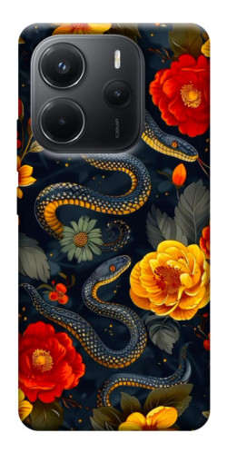 Чехол itsPrint Snake Garden для Xiaomi Redmi Note 14 4G (Europe version)