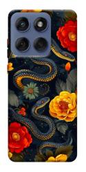 Чехол itsPrint Snake Garden для Motorola Edge 60 Fusion