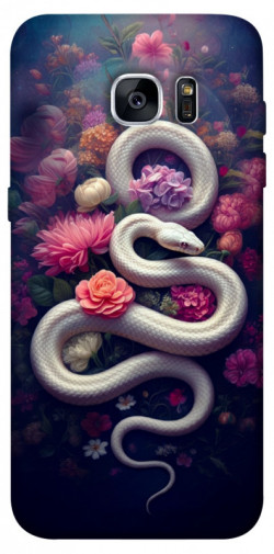 Чохол itsPrint Flower snake для Samsung G935F Galaxy S7 Edge