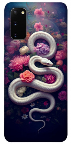 Чохол itsPrint Flower snake для Samsung Galaxy S20