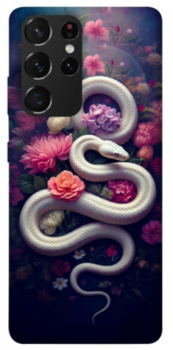Чехол itsPrint Flower snake для Samsung Galaxy S21 Ultra
