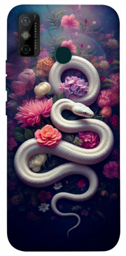 Чехол itsPrint Flower snake для TECNO Spark 6 Go