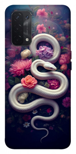 Чехол itsPrint Flower snake для Oppo A54 4G