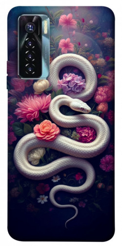 Чехол itsPrint Flower snake для TECNO Camon 17 Pro