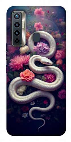 Чохол itsPrint Flower snake для TECNO Camon 17 Pro