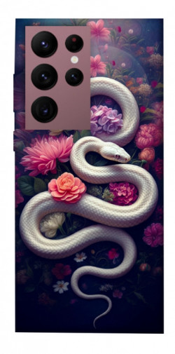 Чехол itsPrint Flower snake для Samsung Galaxy S22 Ultra