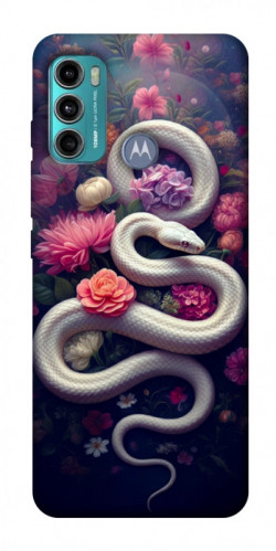 Чехол itsPrint Flower snake для Motorola Moto G60