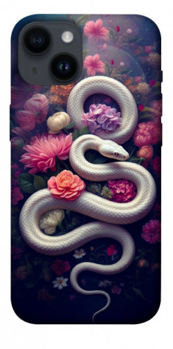 Чехол itsPrint Flower snake для Apple iPhone 14 (6.1")