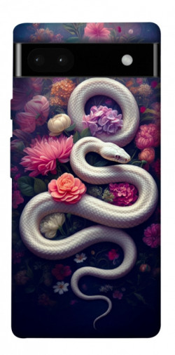 Чехол itsPrint Flower snake для Google Pixel 6a