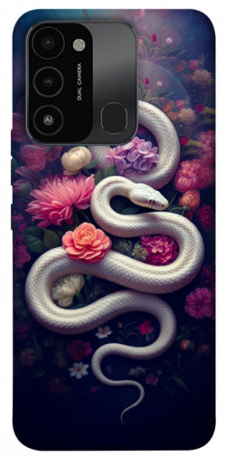 Чохол itsPrint Flower snake для TECNO Spark 8C