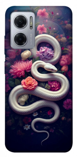 Чехол itsPrint Flower snake для Xiaomi Redmi Note 11E