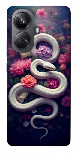 Чехол itsPrint Flower snake для Realme 10 Pro+
