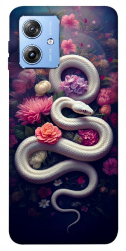 Чехол itsPrint Flower snake для Motorola Moto G84