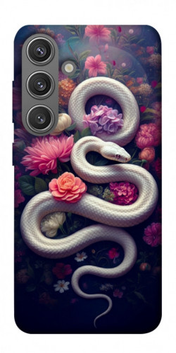 Чехол itsPrint Flower snake для Samsung Galaxy S24