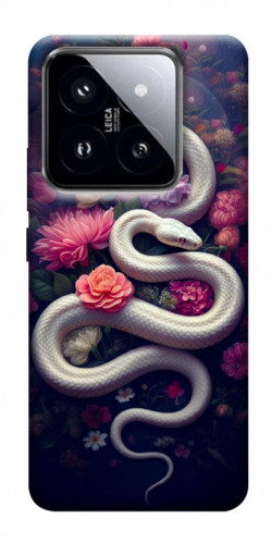 Чехол itsPrint Flower snake для Xiaomi 14 Pro