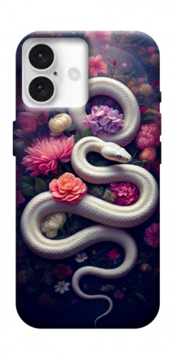 Чехол itsPrint Flower snake для Apple iPhone 16 (6.1")