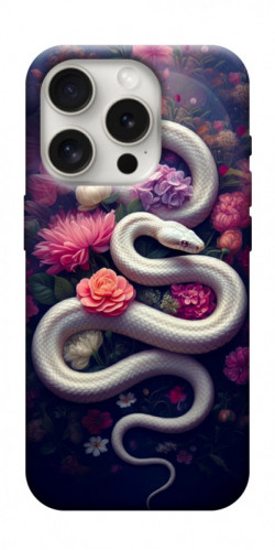Чехол itsPrint Flower snake для Apple iPhone 16 Pro (6.3")