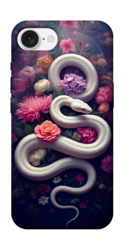 Чехол itsPrint Flower snake для Apple iPhone 16e (6.1")