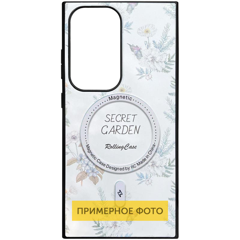 Чохол Secret Garden with MagFit для Samsung Galaxy S25 Ultra | Fashion Case на малюнкі №1