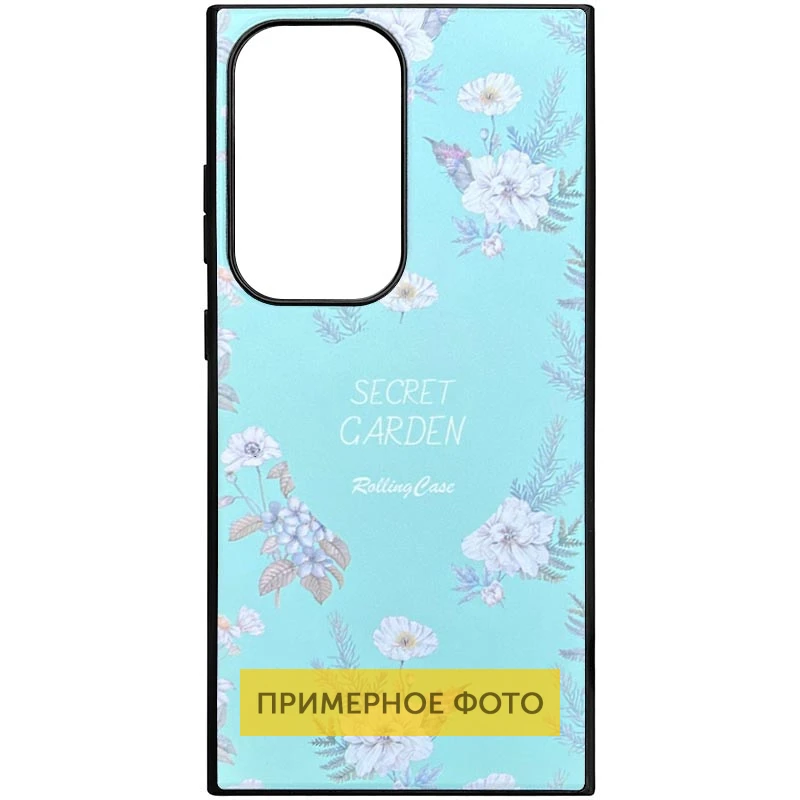 TPU+PC чехол Soft Secret Garden для Samsung Galaxy A35, Mint, Силикон, купить оптом с доставкой