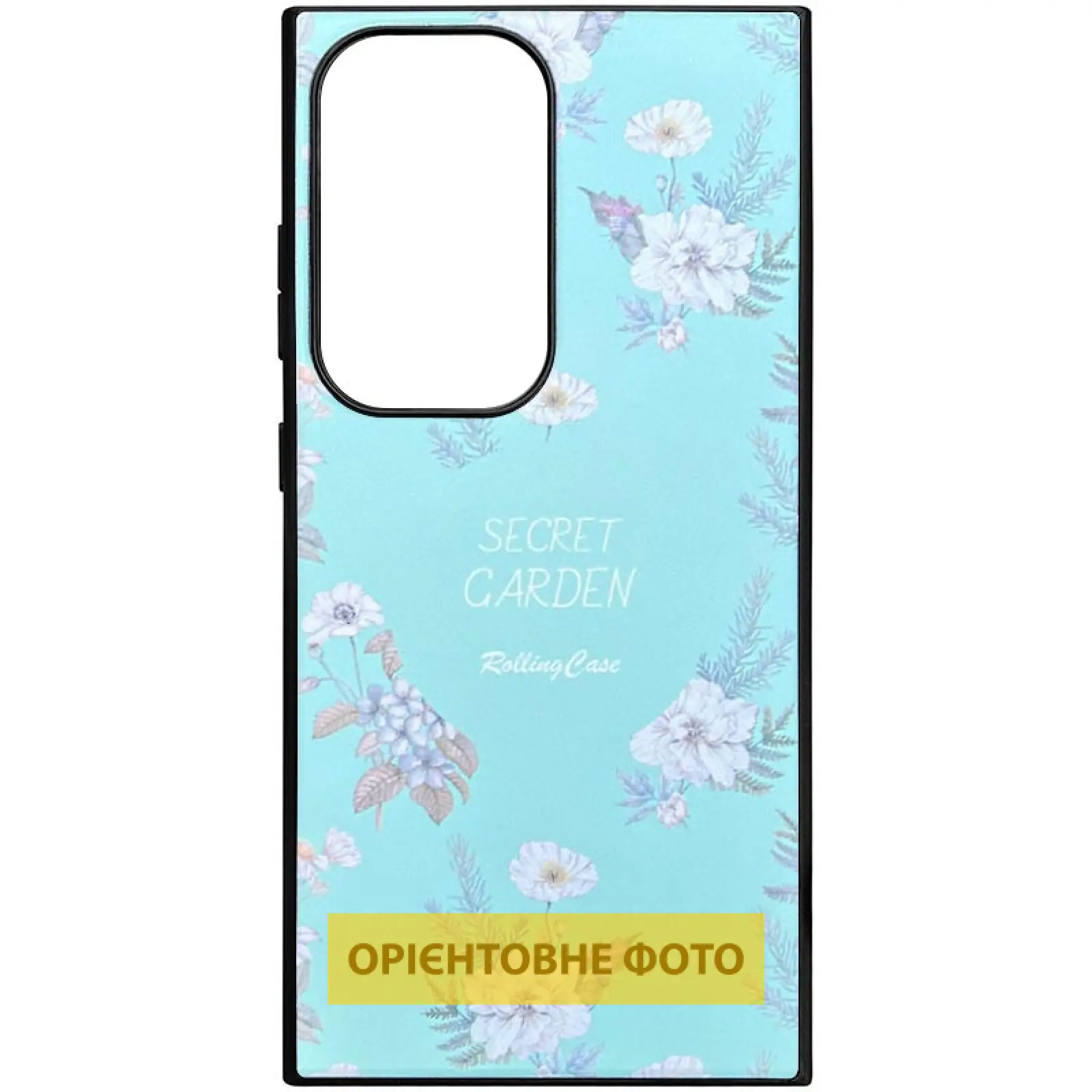 TPU+PC чехол Soft Secret Garden для Xiaomi Redmi Note 14 Pro 5G, Mint, Силикон, купить оптом с доставкой